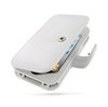 Housse en Cuir PDair pour iPhone 4 / 4S - Blanche