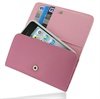 Housse en Cuir PDair Wallet pour iPhone 4 / 4S - Rose