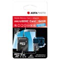 Carte Mémoire MicroSDXC AgfaPhoto Professional High Speed - 64Go