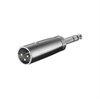 Adaptateur Audio XLR � 3 broches / 6,35 mm