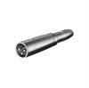 Adaptateur Audio XLR � 3 broches / 6,35 mm