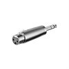 Adaptateur Audio XLR � 3 broches / 6,35 mm