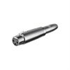 Adaptateur Audio XLR � 3 broches / 6,35 mm