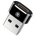 Mini Adaptateur USB 2.0 / USB 3.1 Type-C Baseus - Noir