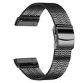 Bracelet Fitbit Versa 3/Sense en Acier Inoxydable - Noir