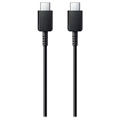 Câble USB-C / USB-C Samsung EP-DA705BBE - 1m - Bulk - Noir