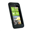 Coque en Silicone iGadgitz Design Sculpture de Pneu pour HTC Titan - Noire