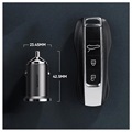 Chargeur Voiture Rapide USB-A & USB-C Joyroom C-A35 - 45W - Noir