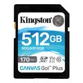 Carte mémoire Kingston Canvas Go ! Plus carte mémoire microSDXC SDG3/512GB