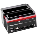 Station d'Accueil Multifonction USB 2.0 vers SATA/IDE (Emballage ouvert - Acceptable) - Noire