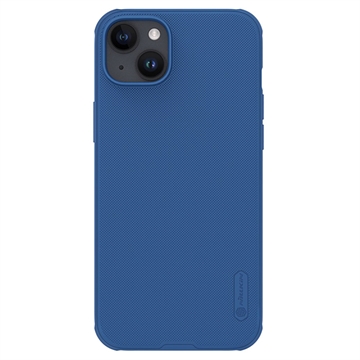 Coque Hybride iPhone 15 Nillkin Super Frosted Shield Pro - Bleu