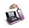 Housse en faux cuir Tuff-Luv pour Nintendo 3DS - Pourpre