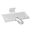 Omoton KB088/BM001 Souris et clavier sans fil pour iPad/iPhone - Argent