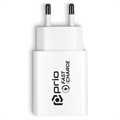 Kit de Charge Lightning MFi Prio Fast Charge - 20W - Blanc