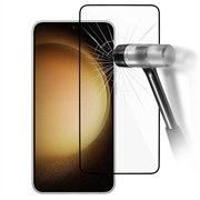 Protecteur d’Écran - 9H - Samsung Galaxy S24 en Verre Trempé Full Cover - Bord Noir