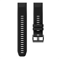 Bracelet en Silicone - Garmin Fenix 6 GPS/6 Pro GPS/5/5 Plus - Noir