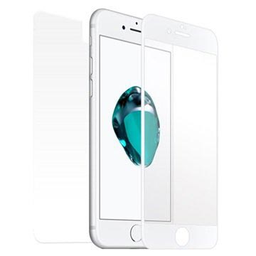 Protecteur d\'Ecran en Verre Trempé Star-Case Fullcover 3D pour iPhone 7/8/SE (2020)/SE (2022) - Blanc