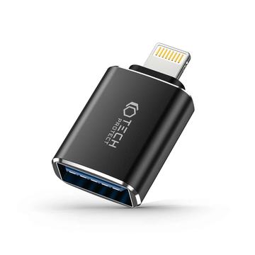 Tech-Protect UltraBoost Adaptateur Lightning vers USB-A - Noir