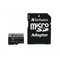Carte mémoire Verbatim Pro U3 microSDXC avec adaptateur SD 47046 - 512 Go