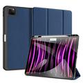 Étui à Rabat iPad Pro 13 (2024) Smart Tri-Fold Dux Ducis Domo - Bleu