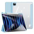 Étui à Rabat iPad Pro 13 (2024) Tri-Fold Intelligente Dux Ducis Toby - Azur Clair