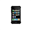Coque en Silicone Ballistic SG Series pour iPhone 4 / 4S - Noire / Blanche