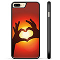 Coque de Protection iPhone 7 Plus / iPhone 8 Plus - Silhouette de Coeur