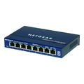 Commutateur Gigabit Ethernet Netgear GS108 8 Ports - Bleu
