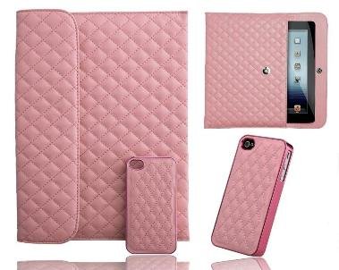 Couple parfait – Naztech Paris Combo pochette iPad 3 avec coque iPhone 4S