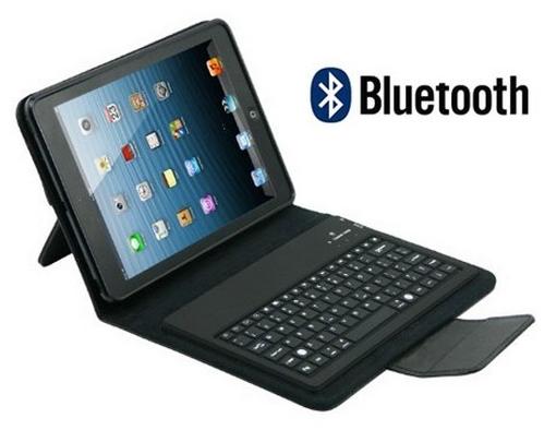 étui-clavier-bt-ipad-mini étui avec clavier bt pour ipad mini