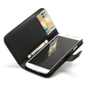 étui portefeuille pour galaxy s4