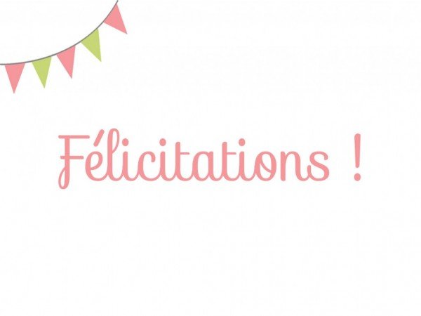 Félicitations