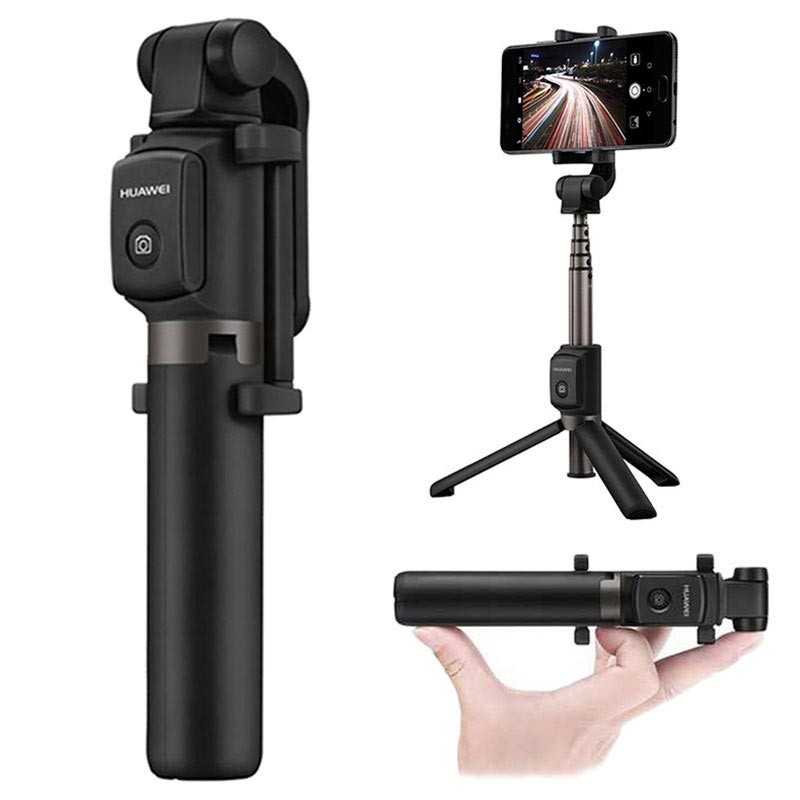 Perche à selfie Bluetooth avec trépied Huawei AF15 Selfie stick Bluetooth avec trépied d'origine Huawei AF15