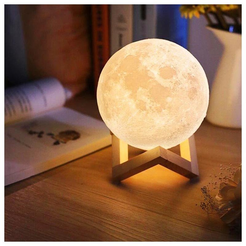 Lampe lune LED RGB
