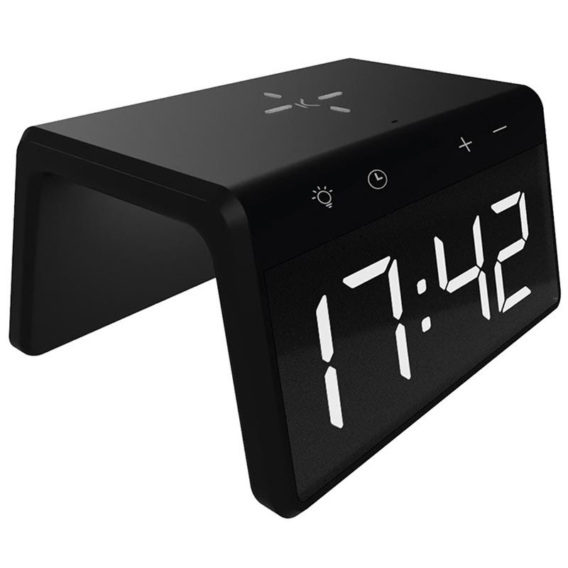 Réveil Ksix 2 noir Réveil Ksix 2