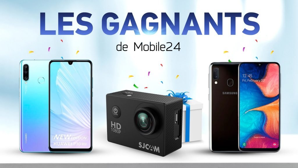 Les gagnants de Mobile24