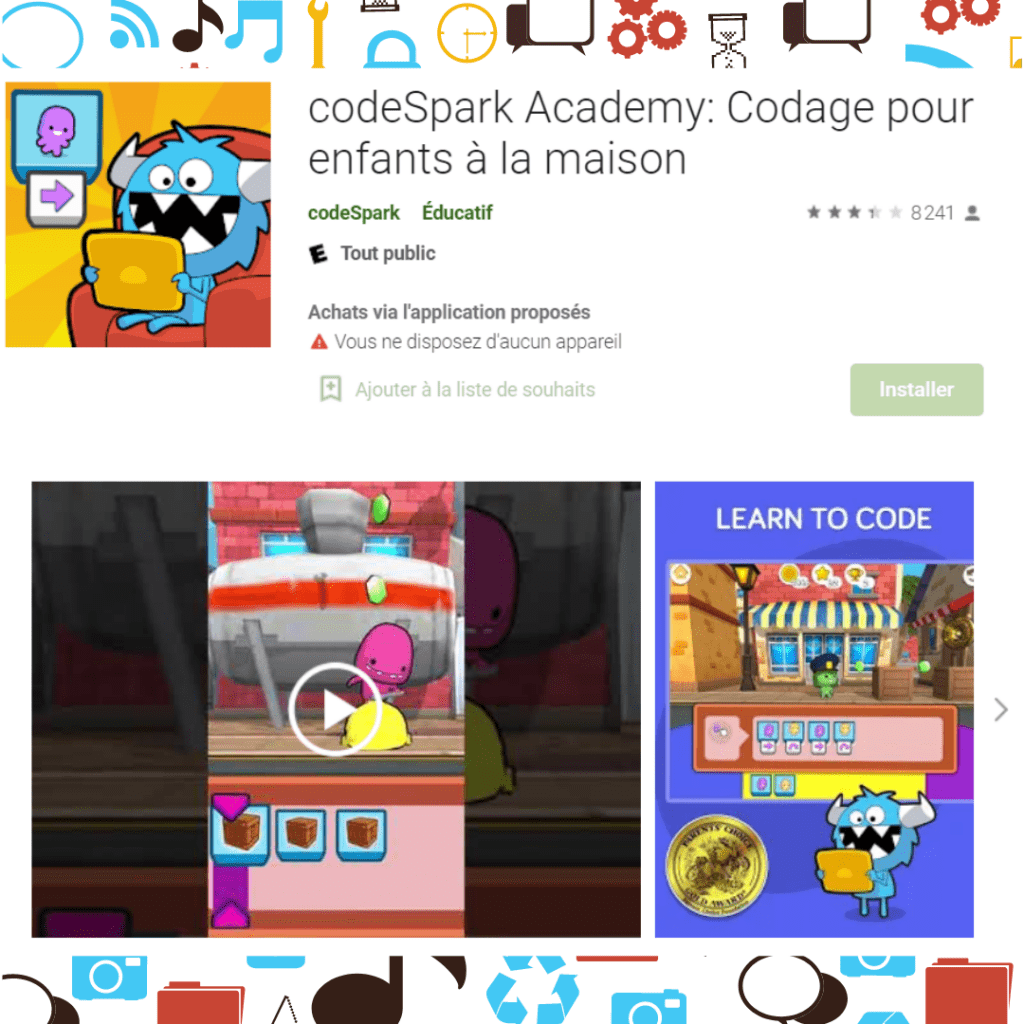 Application codeSpark Academy