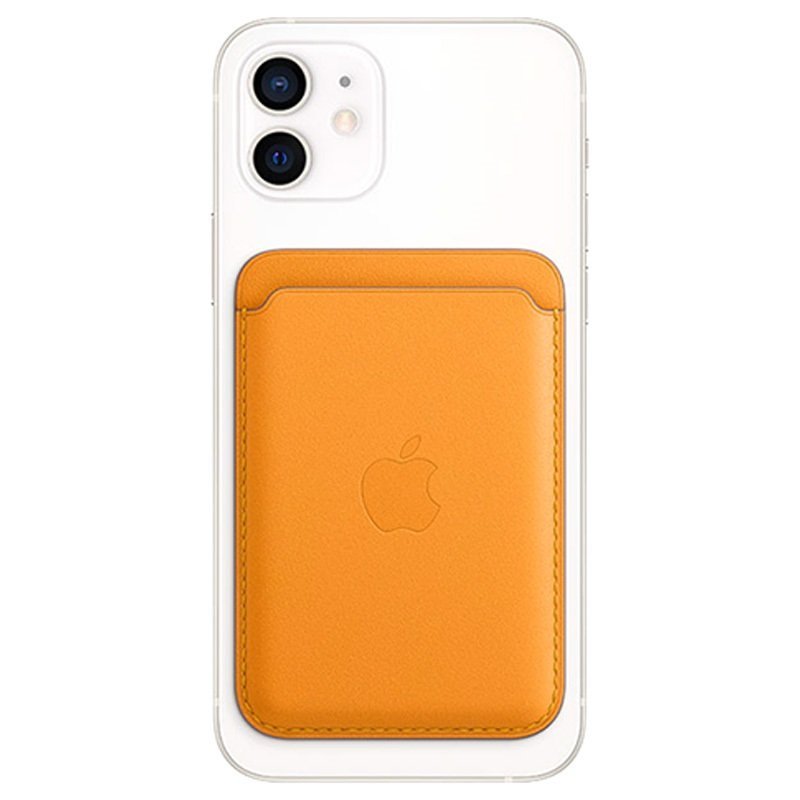 Porte-cartes Apple en cuir pour iPhone