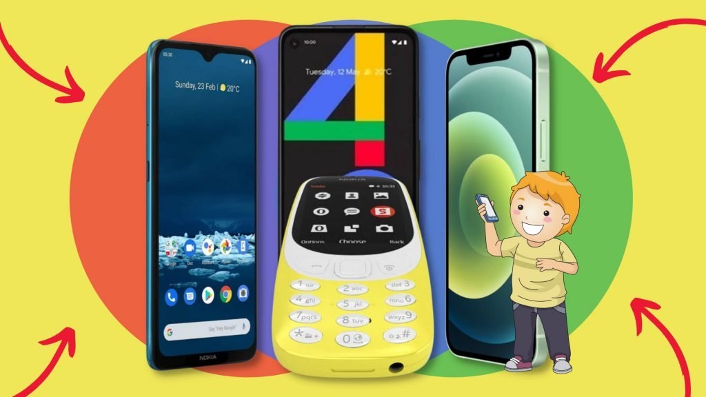 Les meilleurs smartphones pour enfants