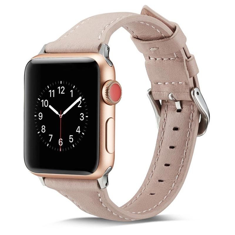 Bracelet en cuir fin pour Apple Watch Bracelet en cuir fin Apple Watch