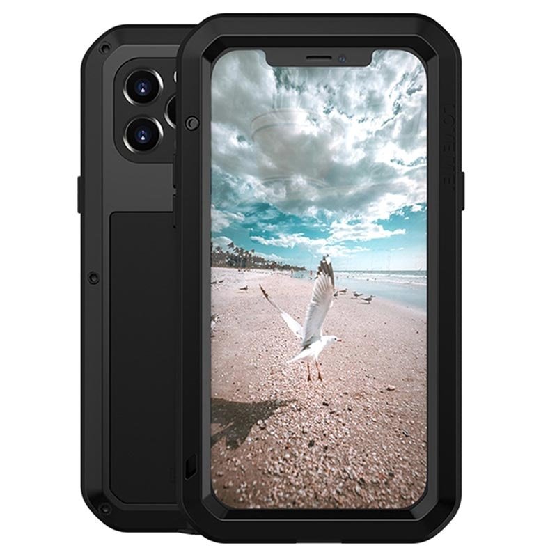 Coque hybride Love Mei Powerful iPhone 12 Coque hybride Love Mei Powerful pour iPhone 12