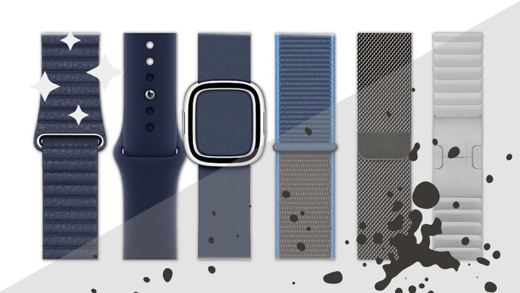 Nettoyer le bracelet de l'Apple Watch