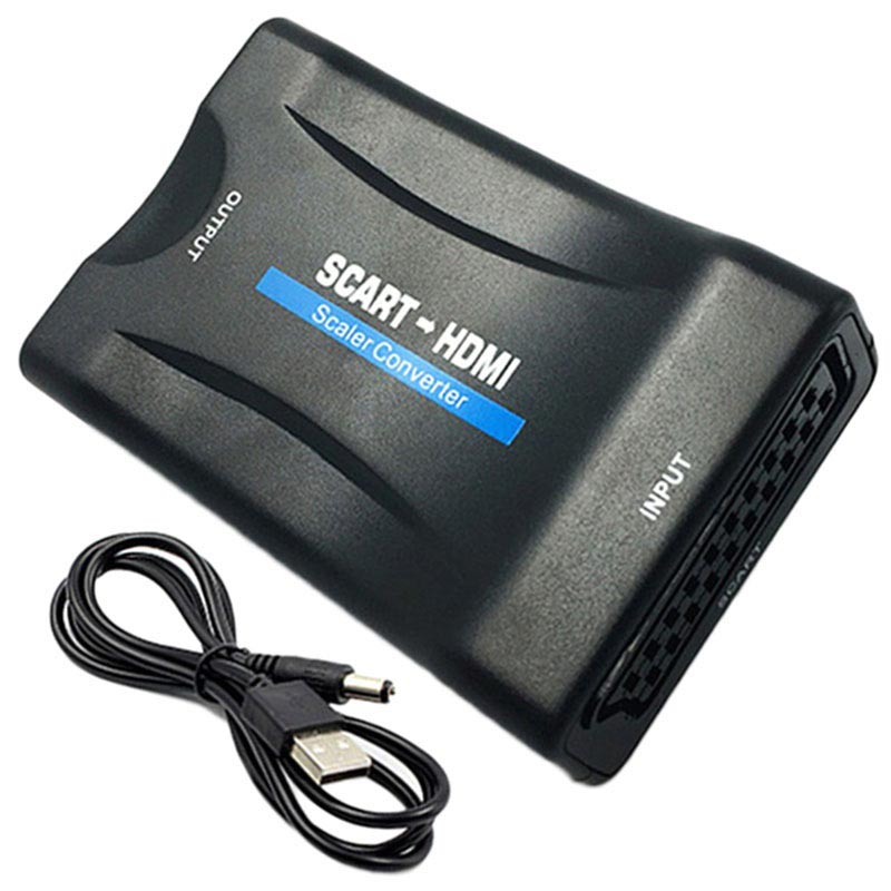 Convertisseur Péritel vers HDMI Convertisseur Péritel vers HDMI noir