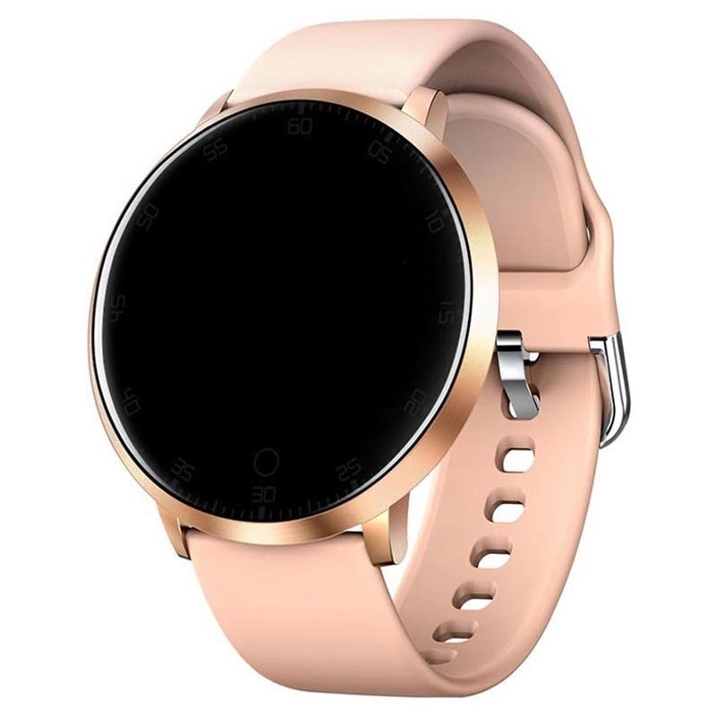 Smartwatch rose doré Montre connectée rose doré