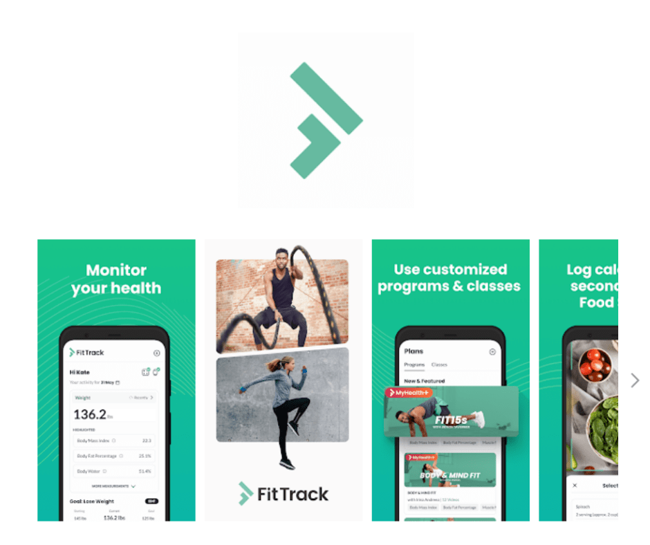 Application FitTrack Health