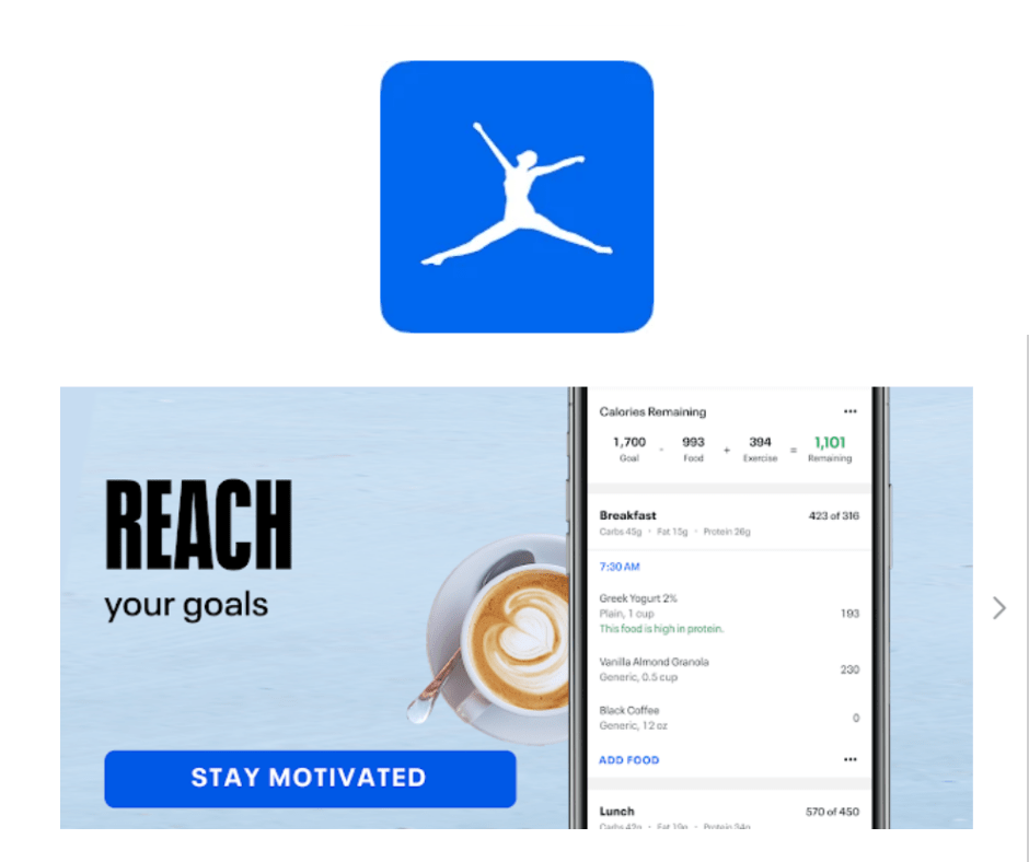 Application MyFitnessPal