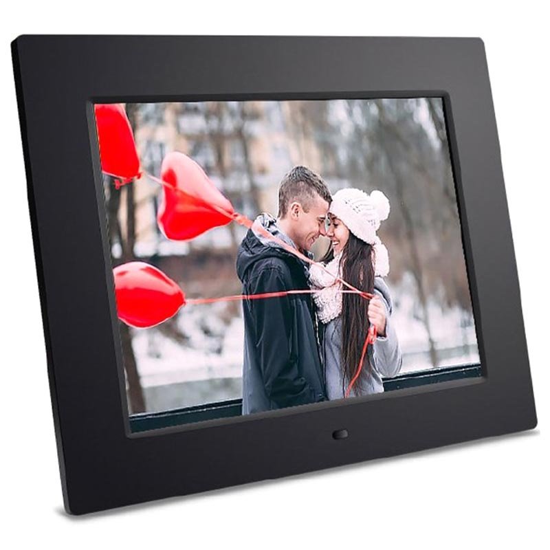 Cadre photo numérique pour les proches Cadre photo numérique noir pour vos proches
