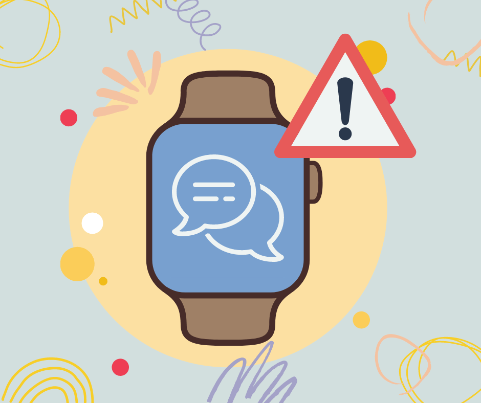 Problèmes de messages d'iWatch