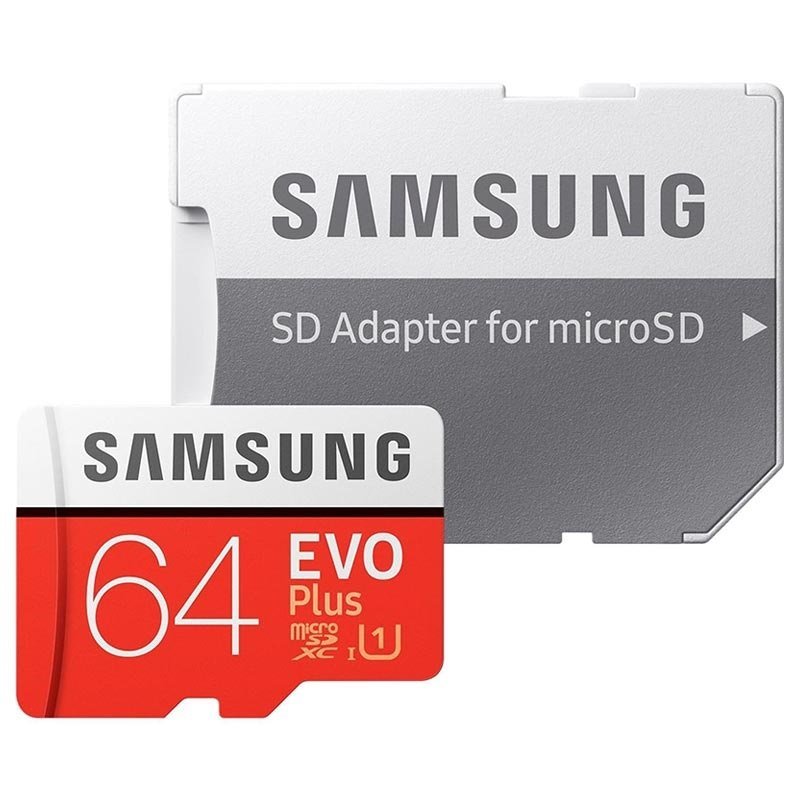 Carte mémoire MicroSDXC Samsung Evo Plus de 64Go