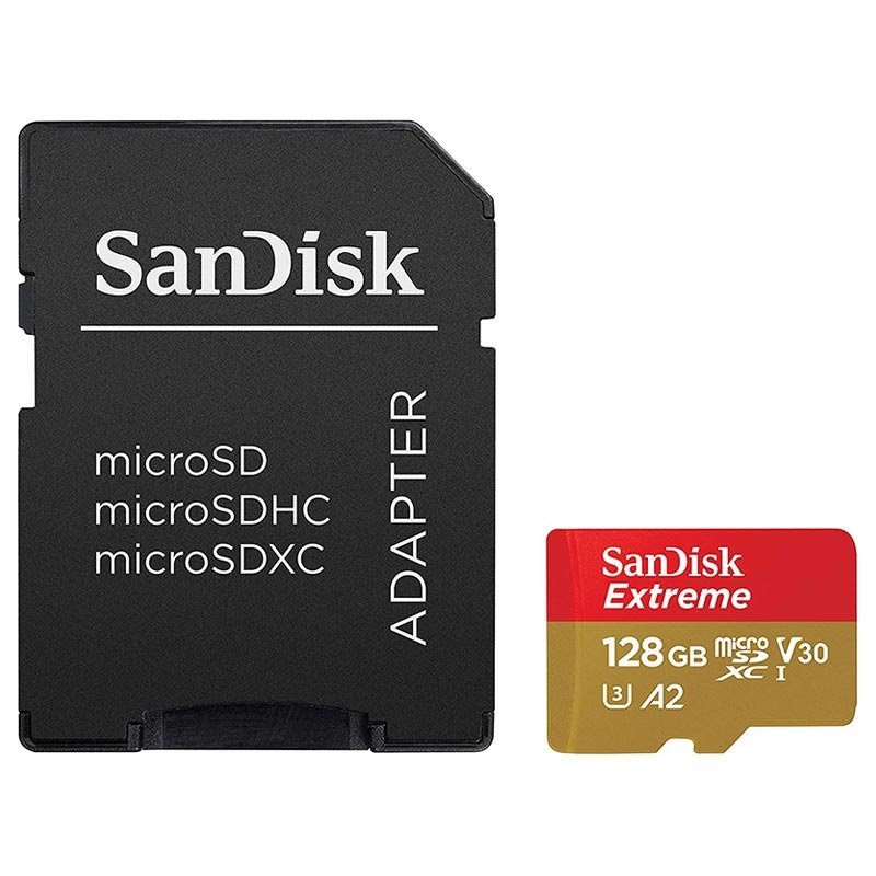 Carte mémoire MicroSDXC SanDisk Extreme de 128Go